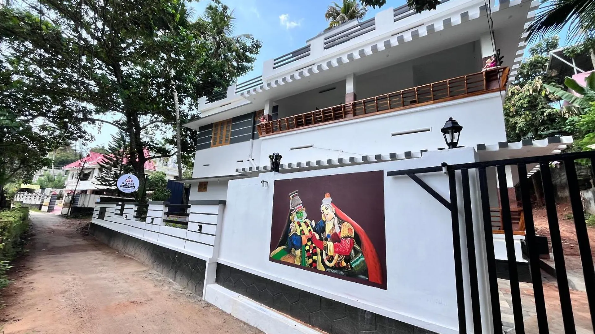 Hotel Cliff Diaries Varkala Indie